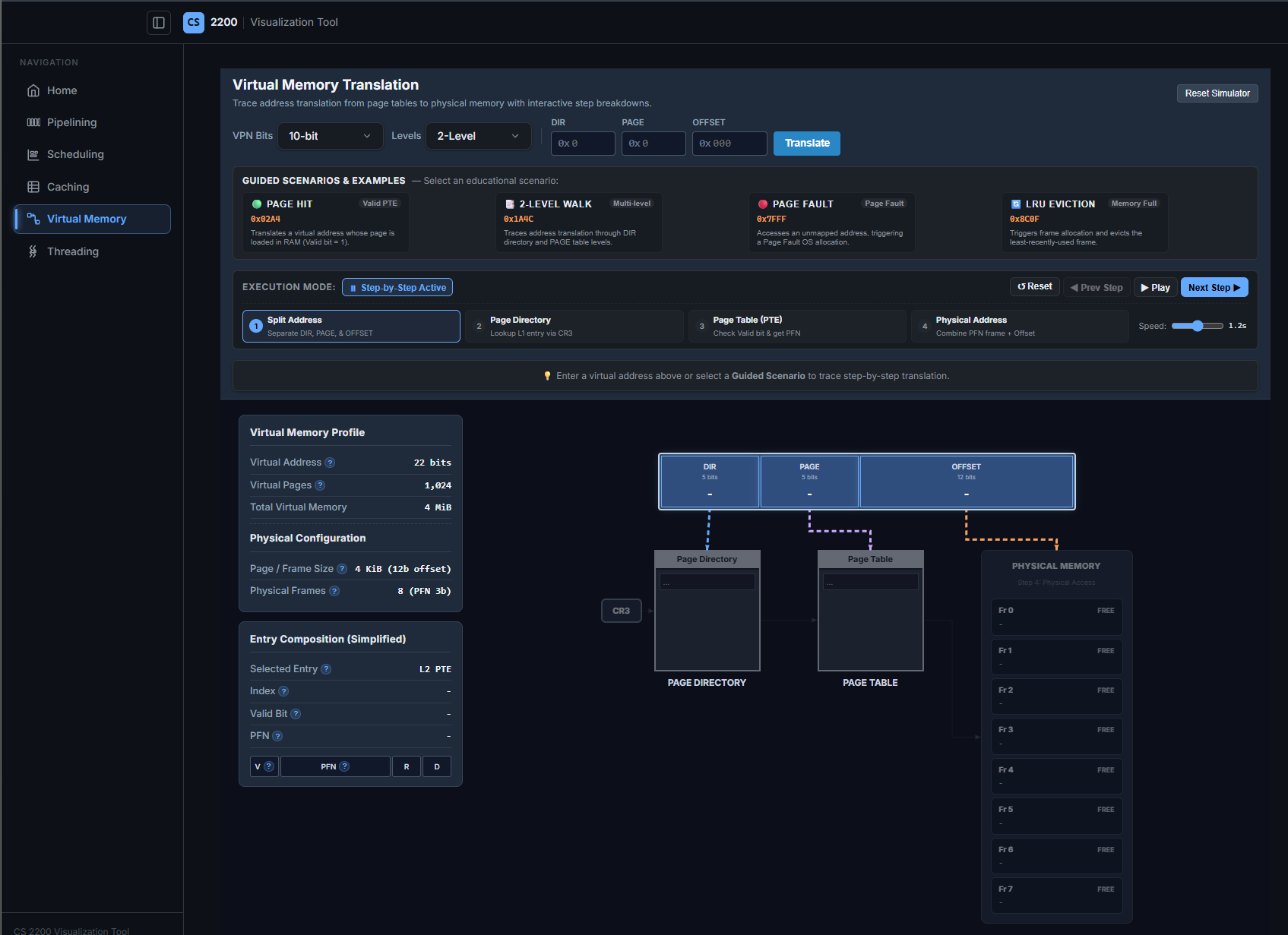 CS 2200 Systems Visualizer